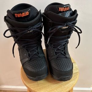 Like-New thirtytwo Lashed Men’s Snowboard Boots - Black - Size 11.5